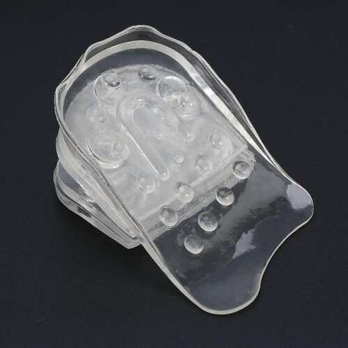 5Layers Adjustable Silicone Gel Inserts Height Increase Lift Shoe Taller Insole 2