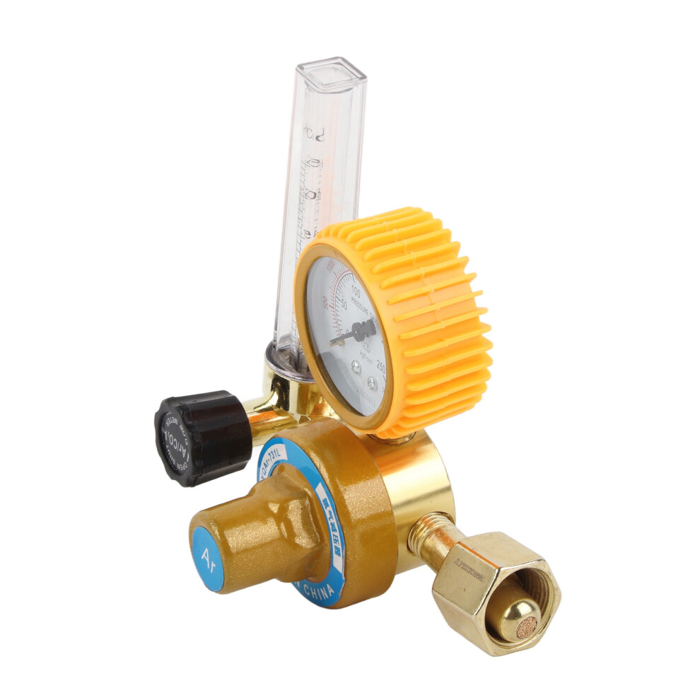 Tig Welding Argon Regulator With Pressure Reducer And Flow Meter Copper Abs 9451368814692