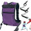 Snowboard Harness For Kids, Adjustable Trainer Strap,  For Beginners, Purple 1