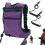 Snowboard Harness For Kids, Adjustable Trainer Strap,  For Beginners, Purple 5