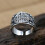 Harley Signet Ring, 925 Sterling Silver Biker Ring 1