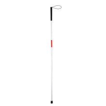 Blind Cane with Reflective Safety, Folding Walking Stick for Visually Impaired, Ergonomic Grip