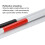 Blind Cane with Reflective Safety, Folding Walking Stick for Visually Impaired, Ergonomic Grip 5