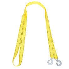 Heavy Duty Tow Strap and Rope with Hooks for Truck Car ATV Motorcycle Emergency Recovery