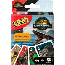 UNO Jurassic World: Rebirth Card Game Mattel