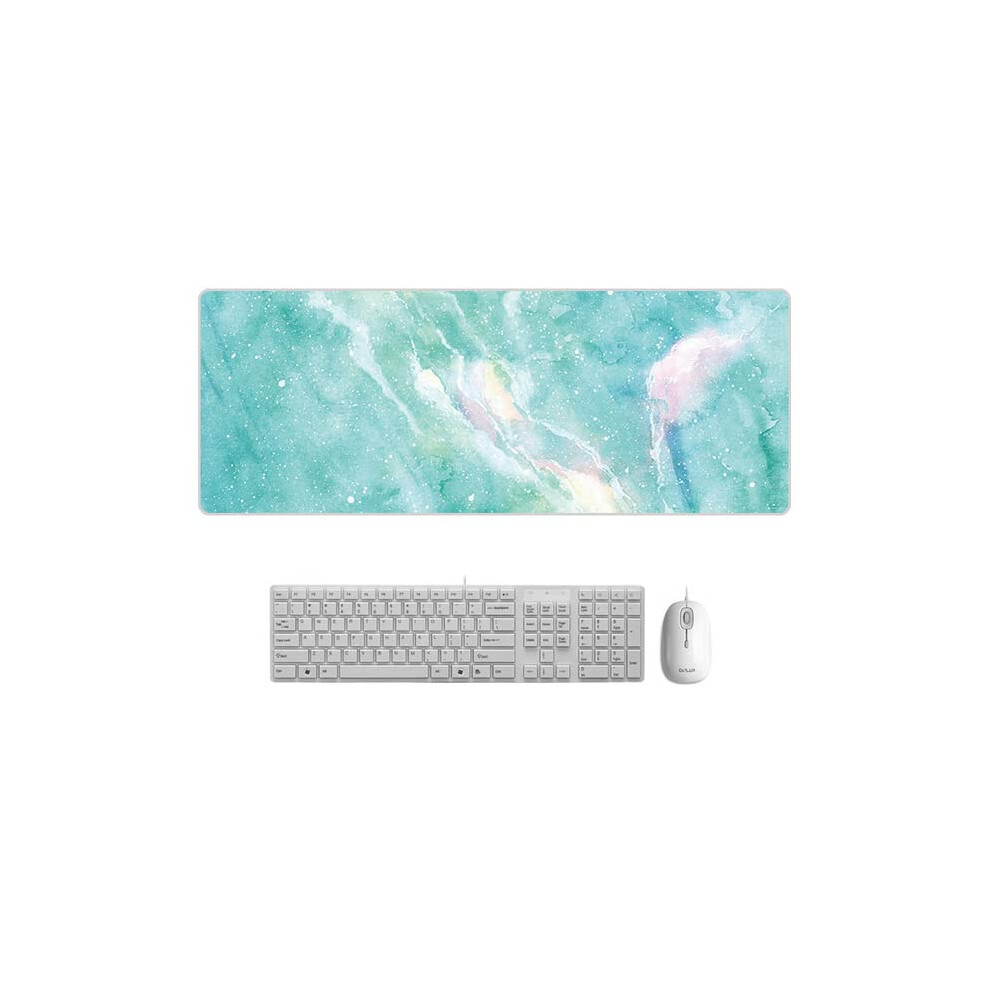 80 X 30 Cm Marble Desk Pad Mouse Pad Gamer Waterproof Kawaii Desk Pad Computer Keyboard Table Decoration 9426802378948