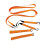 Kids Ski Training Belt For Beginners With Adjustable Rope Speed Control Orange 1