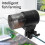 Automatic Fish Feeder Large Capacity Quiet Rotating Aquarium Feeder for Timed Home Feeding 5