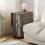 Homcom HOMCOM Folding Dining Table, Drop Leaf Table With Storage Drawers Grey 9