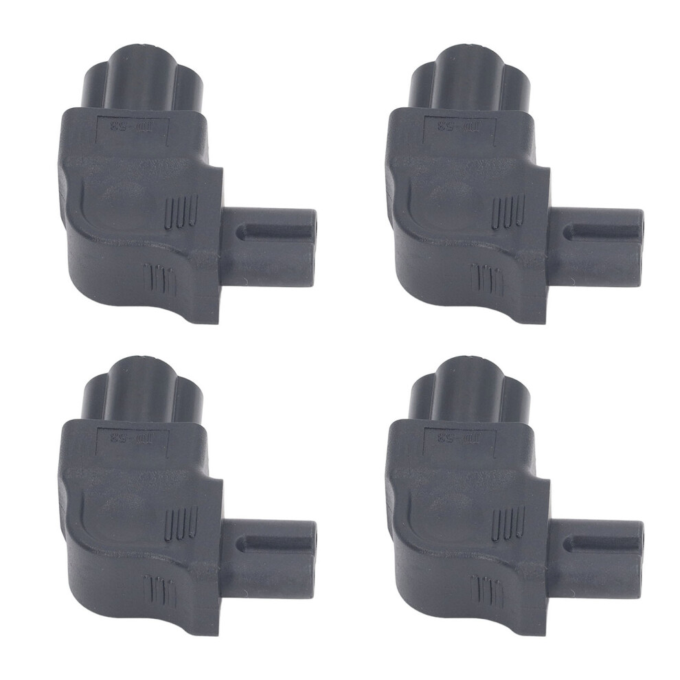Iec320 C6 To C7 Right Turn Adapter 4 Pack 250V 2500W Capacity 4621368816209