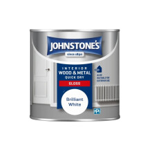 Johnstone's - Quick Dry Gloss - Brilliant White - 250ml