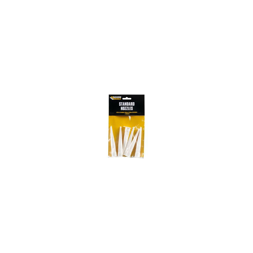 Everbuild Standard Nozzle Pack Of 6 Evbnozstd