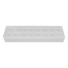 Durable Clear Acrylic Vase, Modern Flower Arrangement Rectangular Centerpiece For Dining Table, Wide Application In Homes And Offices (Transparent Des
