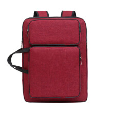 Art Portfolio Bag 50x37x6cm with Shoulder Strap for Art Supplies, Red