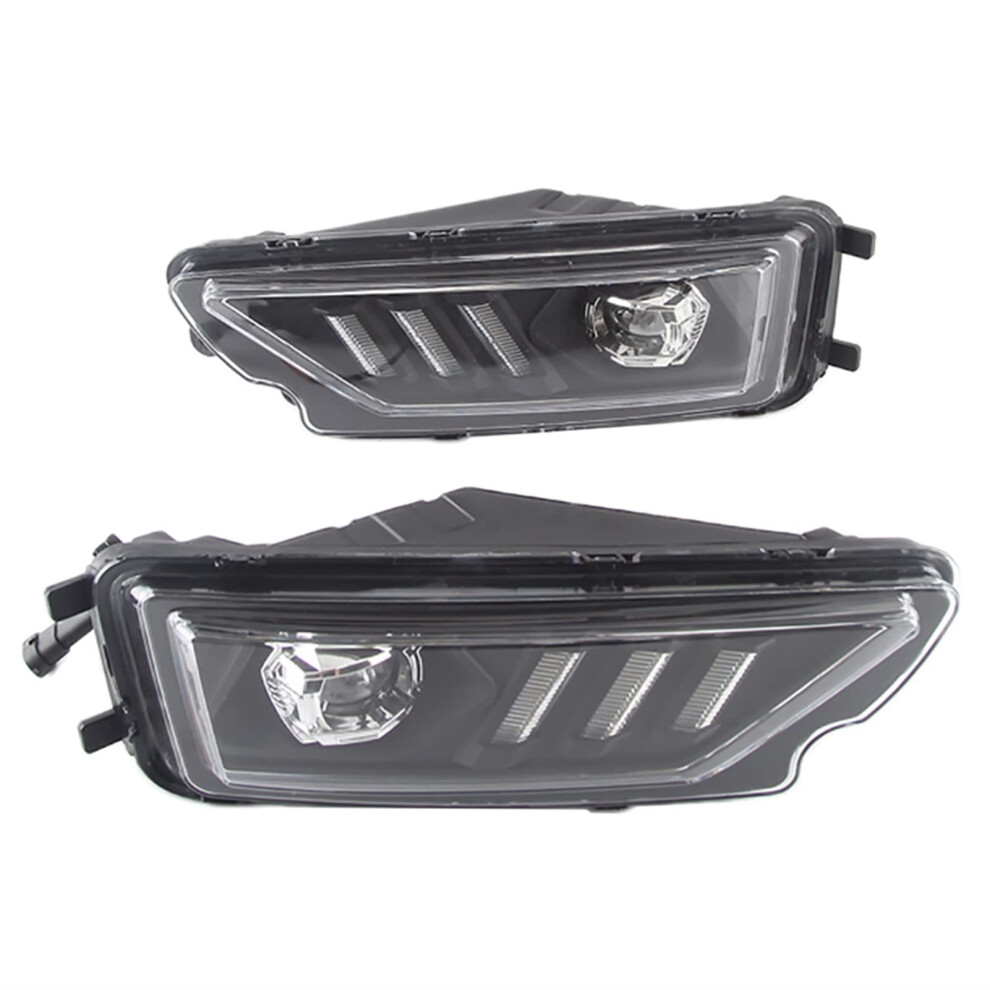 Led Drl Fog Lights For Vw Amarok 20162017, 2Piece, Turn Signal, Plugnplay 9189345131332