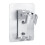 Adjustable SelfAdhesive Shower Head Holder Rack Punch Wall Mount for Bathroom (2 Types Hook) 1
