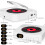 Φορητό CD player με Bluetooth 5.0, ηχείο Bluetooth Hi-Fi με κρυστάλλινο στερεοφωνικό ήχο και 3