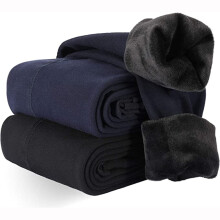 Calças térmicas femininas, leggings de cintura alta com forro de lã, ideais para o inverno, com controle abdominal e tecido elástico respirável