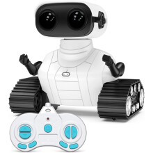 Educational Robot Toy With Rechargeable Remote Control, Designed For Smart Sensing And Flexible Head Arms Experience
