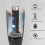 One-Click Automatic Curling Iron, Rotating Barrel with Adjustable Temperatures, Negative Ion Generator for Fast Heating & Anti-Tangle Performance 3
