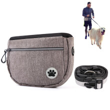 Hundetrainingstasche für Leckerlis, Haustier-Leckerlitasche mit Gürtelclip, wasserdicht, großes Fassungsvermögen, verstellbarer Gurt,