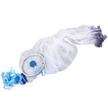 American Style Aluminum Ring Cast Net, 3.6m Diameter, 10m Rope