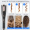 One-Click Automatic Curling Iron, Rotating Barrel with Adjustable Temperatures, Negative Ion Generator for Fast Heating & Anti-Tangle Performance 4