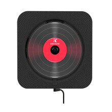 Bluetooth CD Player For Home, Dual Speaker HiFi Sound, Sleep/Wake Timer, Portable With USB Support, Ideal Gift For Music Lovers