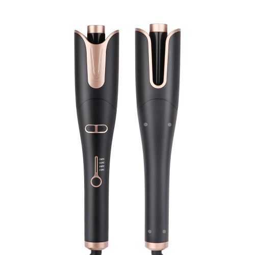 One-Click Automatic Curling Iron, Rotating Barrel with Adjustable Temperatures, Negative Ion Generator for Fast Heating & Anti-Tangle Performance 1
