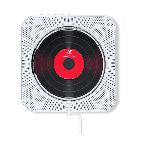 Πολυλειτουργικό CD Player, Φορητό οικιακό CD Music Player με ενσωματωμένο Bluetooth, Επιτραπέζιο 1