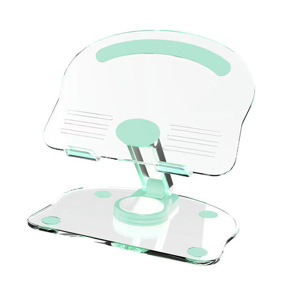 360 Rotating Acrylic Tablet Stand Holder, Foldable, Green 5071368816676