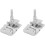 Silk Screen Printer Tool with Wide Thumb Screws for Secure Fastening 2