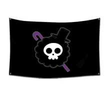 (60 x 90 cm, 5722-11) One Piece Pirate Skull Flag Home Bedroom Wall Decor Banner Painting Luffy Straw Hat Pirates Flag Toy Stapestries Wall Stickers