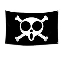 (60 x 90 cm, 5722-27) One Piece Pirate Skull Flag Home Bedroom Wall Decor Banner Painting Luffy Straw Hat Pirates Flag Toy Stapestries Wall Stickers