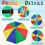 (1pcs,A)Kids Umbrella Hat with UV Protection Foldable Rain Sun Shield for Outdoor Adventures Adjustable Strap 4