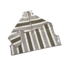 Bequemer Korallen-Fleece-Haustiermantel, vielseitig-Kaffee M