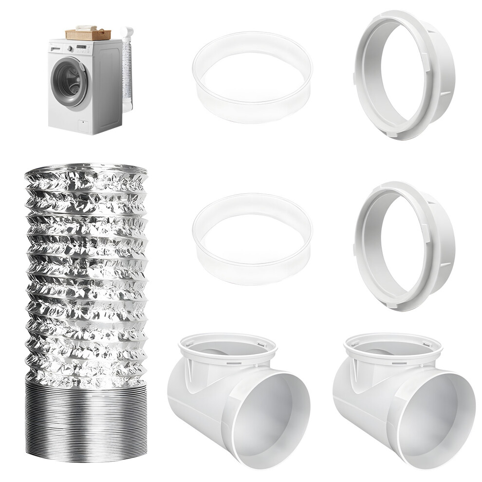 90 Degree Dryer Vent Elbow With Hose Practical Dryer Air Fitting 7696001322567