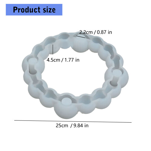 Bubble Silicone Mould for Handmade Candle and Decorative Items 2
