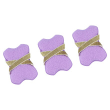 3Pack Easy to Use Soap Bag Soft Sponge Soap Holder-Purple