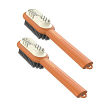 Brosse à chaussures de nettoyage doux, poils souples,-cheng