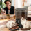 Automatic Pets feeders Portion Controls Powers Backup For-White 2
