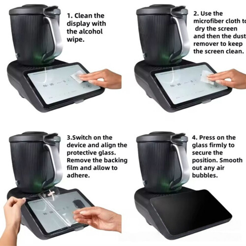 Kitchen Safe Screen Protectors Screen Tempered Glass Film-1pc 1