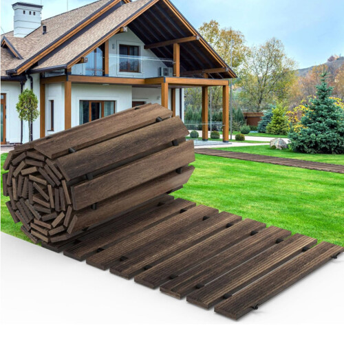 Quick Simple Componentized Wood Deck Shingles for-wood color 8F 2