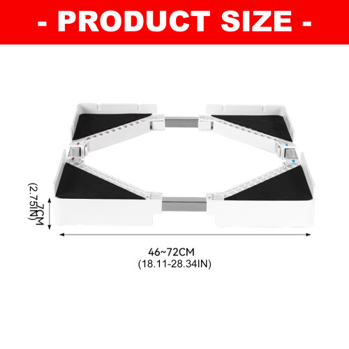Space Efficient Piling Rack for Washer Dryer Pair Worldwide Plan 2