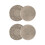 Silver Velvets Dehnbarer Stuhlbezug mit waschbarem-Graubraun 1