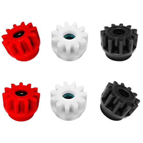 6 Pack High Performances Gear Replacements Plastic Texture for
