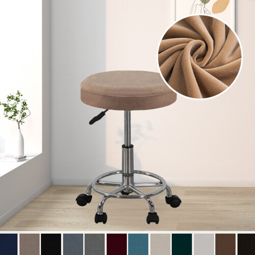 Silver Velvets Elastics Schonbezüge für Stühle Sofaschoner-braun 1