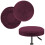 Silver Velvets Dehnbarer Stuhlbezug mit waschbarem-Graubraun 4