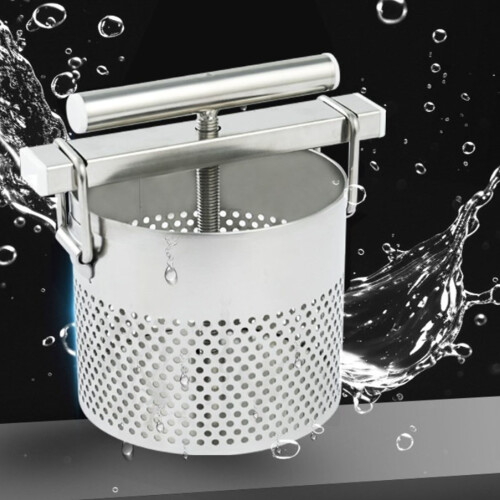 Hand Operated Kitchen Tool for Squeezing Vegetables and 2