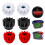 6Pieces Wear Resistant Mop Gear Part for Simple Replacement-Red 5